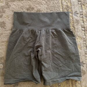 NVGTN High Waist Charcoal Gray Women's Shorts